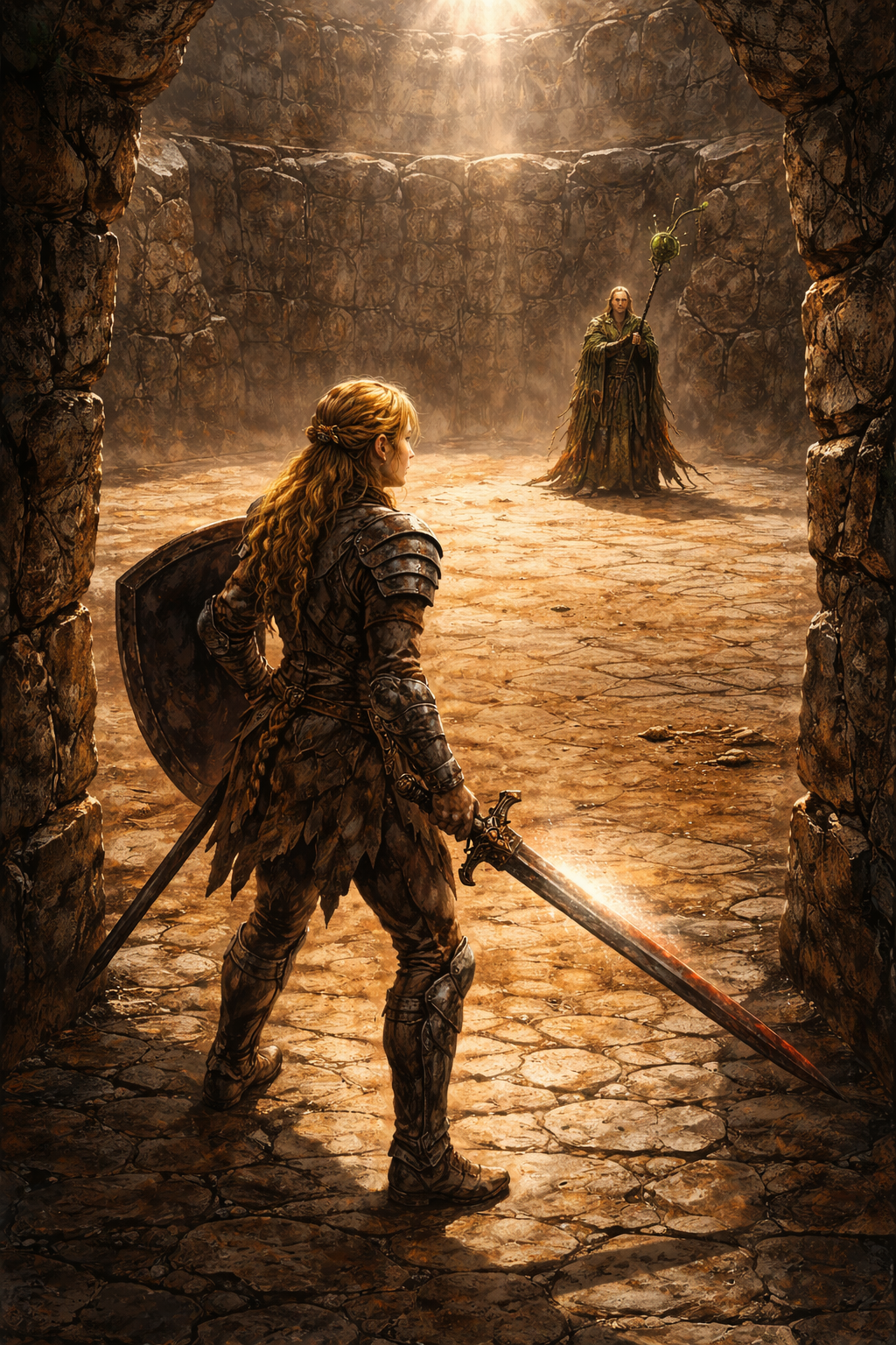 Madison Enters the Arena