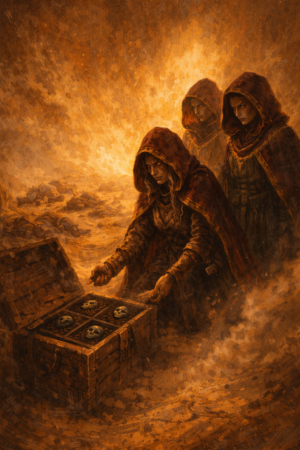 Dark Runes in the Sandstorm